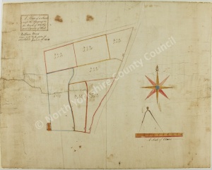 Historic plan of land at Whitby
